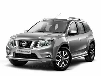 Защита переднего бампера одинарная O63 мм (НПС) на Nissan Terrano с 2014 от Интернет-Магазина Autoboks.kz