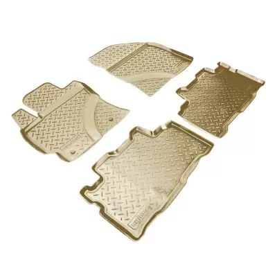 Коврики салонные для Toyota Verso (AR2) (2009) (бежевый)