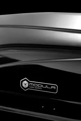 Автобокс Modula WEGO 360 черный глянцевый от интернет-магазина AUTOBOKS.kz. 