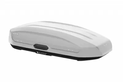 Автобокс LUX TAVR 175 серый матовый 450л от интернет-магазина AUTOBOKS.kz. 