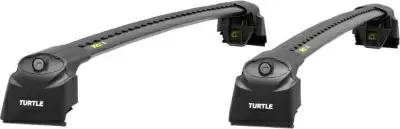 Багажник на крышу Turtle Air2 для Jetour X70 PLUS 2022-2023 черный