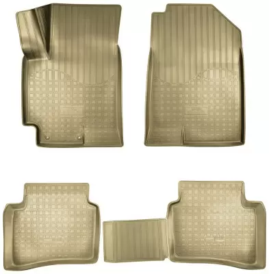 Коврики салонные для Solaris HS (2022) (бежевый)