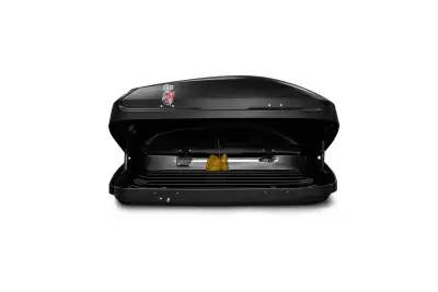 Автобокс ED Джокер Джуниор 380 (чёрный, тиснение "шагрень") от интернет-магазина AUTOBOKS.kz. 