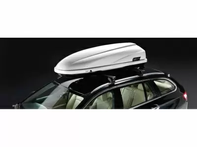 Автобокс Modula TRAVEL 650 белый глянцевый от интернет-магазина AUTOBOKS.kz. 