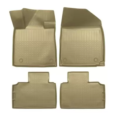 Коврики салонные для Hyundai IONIQ 6 (2022) (бежевый)