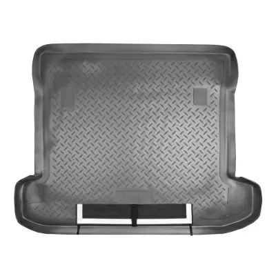 Коврики в багажное отделение с фартуком для Mitsubishi Pajero IV (2006)