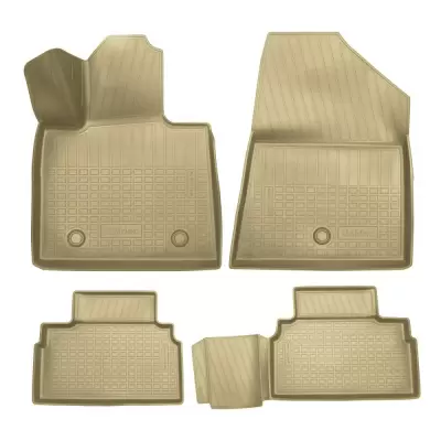 Коврики салонные для Changan UNI-T (2020) (бежевый)