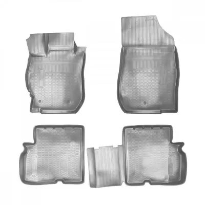 Коврики салонные для Nissan Almera (RU(G15) (2012-2018) (серый)