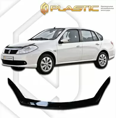 Мухобойка (дефлектор капота) для Renault Symbol 2008-2012 (арт. 2010010101763)