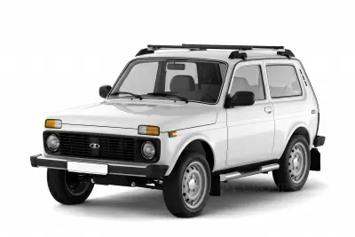 Защита порогов с накладками O76 мм (НПС) LADA 4x4 2121 c 1995 / Urban c 2015 от интернет-магазина AUTOBOKS.kz. 