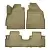 Коврики салонные для JETOUR X70 (1 и 2 ряд) 3 шт (2020-2025) (бежевый) от интернет-магазина AUTOBOKS.kz. 