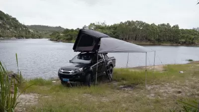 Автомобильный универсальный навес для автопалаток всех моделей от интернет-магазина AUTOBOKS.kz. 