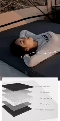 Надувной матрас Wild Land WL-AM-140, 132x200x10 см