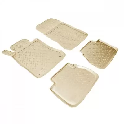 Коврики салонные для Mercedes-Benz E (W124) (1984-1995) (бежевый)