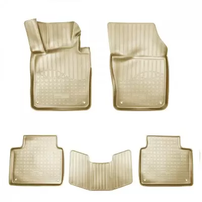 Коврики салонные для Volvo S60 (2010) (бежевый)