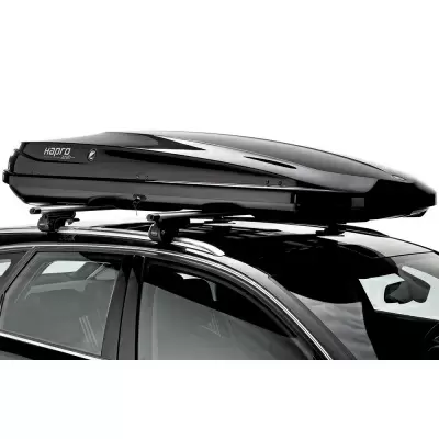 Автобокс Hapro Zenith 6.6 (360 л) черный матовый двустороннее от интернет-магазина AUTOBOKS.kz. 