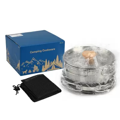 Набор посуды из нержавейки STARCAMP HX-SK05