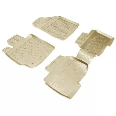 Коврики салонные для Toyota Yaris (XP9) (2005) (бежевый)