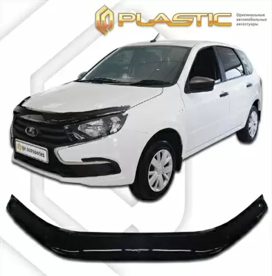 Мухобойка (дефлектор капота) для ВАЗ Lada Granta 2018+ (арт. 2010010113773)