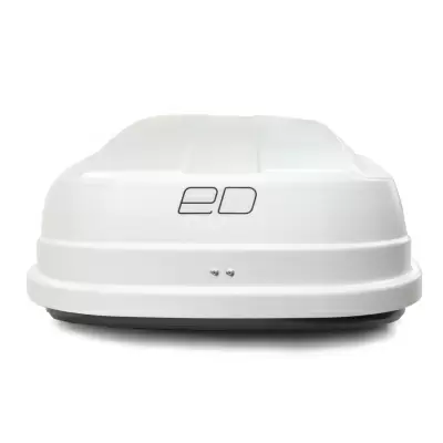 Автобокс ED Магнум 580 (белый, карбон) от интернет-магазина AUTOBOKS.kz. 