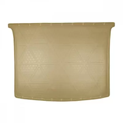 Коврики в багажное отделение для Volkswagen Caddy III (2004-2015)\ Volkswagen Caddy IV (2015) (2 задн.сдвижные двери, подъемная.зад.дверь) (бежевый)