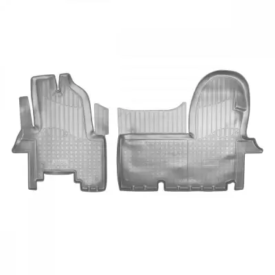 Коврики салонные для Isuzu NQR (2005) (серый)