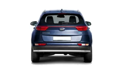 Защита заднего бампера одинарная O63мм (НПС) KIA Sportage 2016-