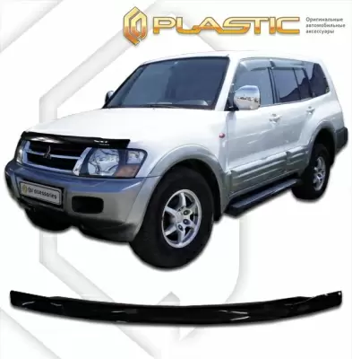 Мухобойка (дефлектор капота) для Mitsubishi Montero 2002-2006 (арт. 2010010108632)