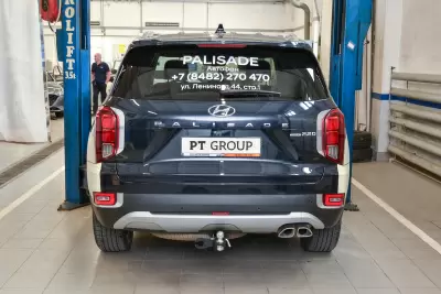 Фаркоп на Hyundai Palisade 2020+ /съемный квадрат/ от Интернет-Магазина Autoboks.kz