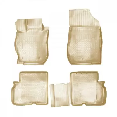 Коврики салонные для Nissan Almera (RU(G15) (2012-2018) (бежевый)