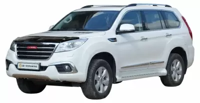 Мухобойка (дефлектор капота) CA Plastic 2010010111175 для Haval H9 2015+ от интернет-магазина AUTOBOKS.kz. 