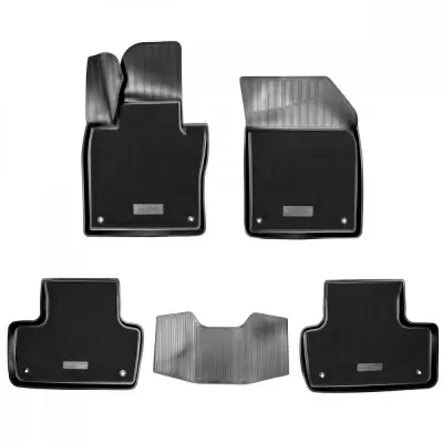 Коврики салонные комбинированные для Volvo XC60 II 3D (2017) от интернет-магазина AUTOBOKS.kz. 