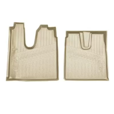 Коврики салонные для HOWO T5G 3D (2012) (бежевый)