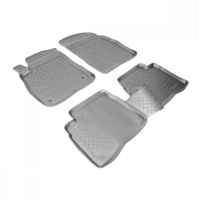 Коврики салонные для Hyundai Solaris (2010) (серый)