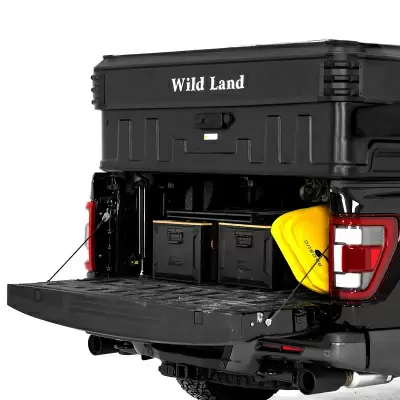 Автоматическая подъемная крыша Wild Land для пикапа с палаткой от интернет-магазина AUTOBOKS.kz. 