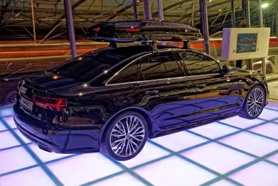 Автобокс Kamei Oyster 450 черный глянцевый двустороннее от интернет-магазина AUTOBOKS.kz. 