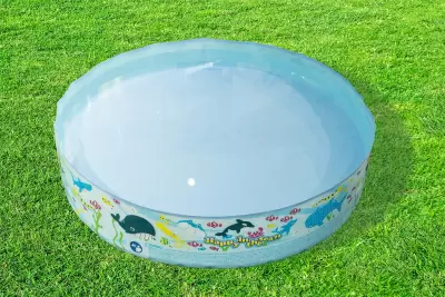 Бассейн с жестким бортом SunClub Rigid Wall, 120x120x25см, 57140