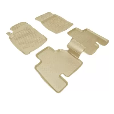 Коврики салонные для Ssang Yong Actyon (CJ) (2006-2011) (бежевый)