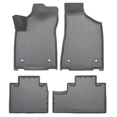 Коврики салонные для SWM G01F 3D (2018) (серый)
