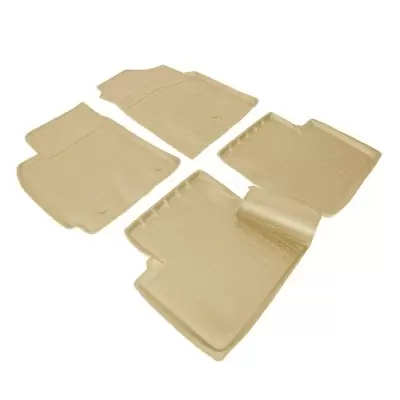 Коврики салонные для Chery Tiggo (2005)\ Vortex Tingo (2010) (бежевый)