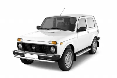 Защита переднего бампера одинарная O63 мм (НПС) на LADA 4х4 2121 с 1995 от Интернет-Магазина Autoboks.kz