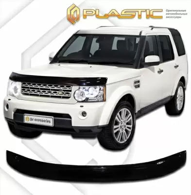 Мухобойка (дефлектор капота) для Land Rover Discovery 4 2010 (арт. 2010010105136)