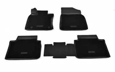 Коврики салонные комбинированные для Toyota Camry (XV70) 3D (2017)