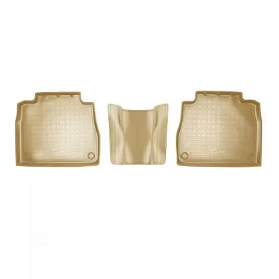 Коврики салонные для Mercedes-Benz E (W213) (SD) 3D (2016) (бежевый)