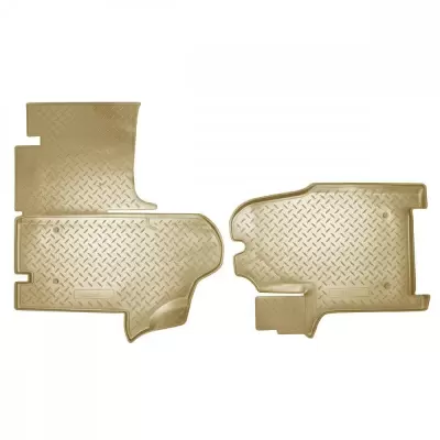 Коврики салонные для Renault Logan (2006) (эконом) (бежевый)