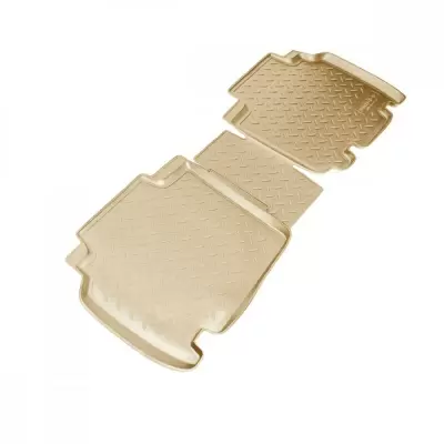 Коврики салонные для Renault Kangoo II (2008) (пер) (бежевый)