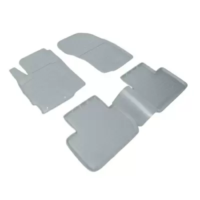 Коврики салонные для Mitsubishi Outlander (2012) (серый)