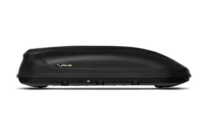 Автобокс на крышу Черный Turino Medium (460 л) Аэродинамический ДВУСТОРОННЕЕ открывание от интернет-магазина AUTOBOKS.kz. 