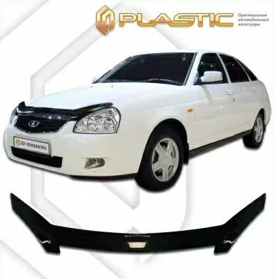 Мухобойка (дефлектор капота) для ВАЗ Lada Priora 2007 (арт. 2010010106492)