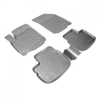 Коврики салонные для Suzuki Swift (2010) (серый)